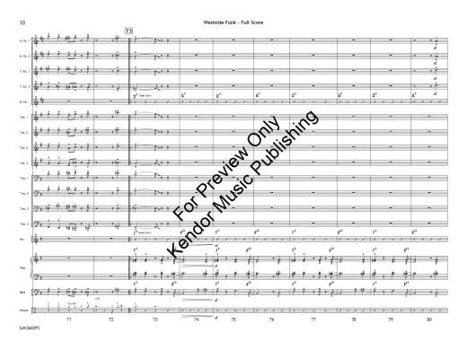 Westside Funk - Yasinitsky - Jazz Ensemble - Gr. 4