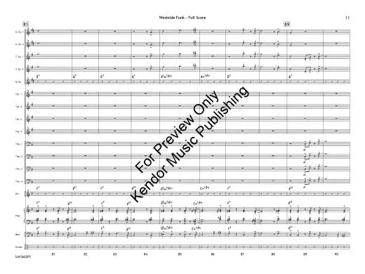 Westside Funk - Yasinitsky - Jazz Ensemble - Gr. 4