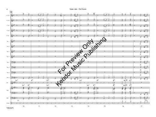 Scam Jam - Beach/Shutack - Jazz Ensemble - Gr. 3