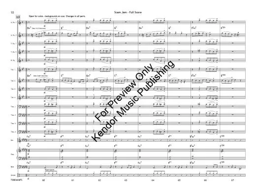 Scam Jam - Beach/Shutack - Jazz Ensemble - Gr. 3