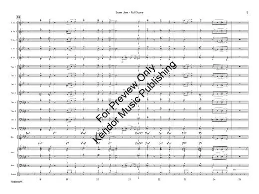 Scam Jam - Beach/Shutack - Jazz Ensemble - Gr. 3