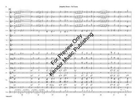 Jalapeno Power - Beach - Jazz Ensemble - Gr. 3