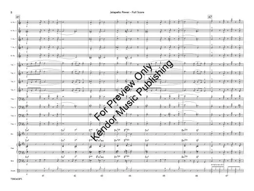 Jalapeno Power - Beach - Jazz Ensemble - Gr. 3