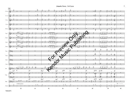 Jalapeno Power - Beach - Jazz Ensemble - Gr. 3