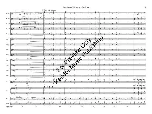 Retro Rockin\' Christmas - Shutack - Jazz Ensemble - Gr. 3