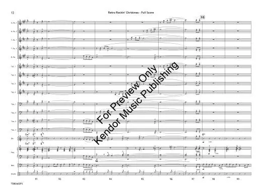 Retro Rockin\' Christmas - Shutack - Jazz Ensemble - Gr. 3
