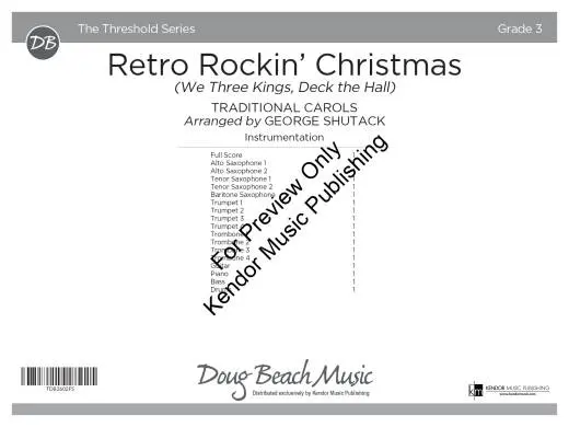 Retro Rockin\' Christmas - Shutack - Jazz Ensemble - Gr. 3