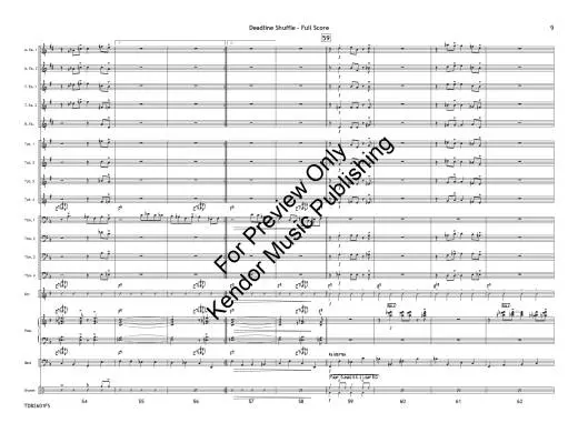 Deadline Shuffle - Tomaro - Jazz Ensemble - Gr. 3