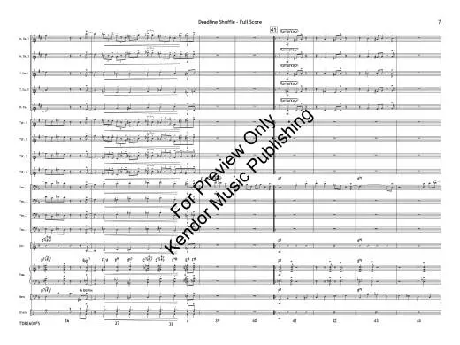 Deadline Shuffle - Tomaro - Jazz Ensemble - Gr. 3