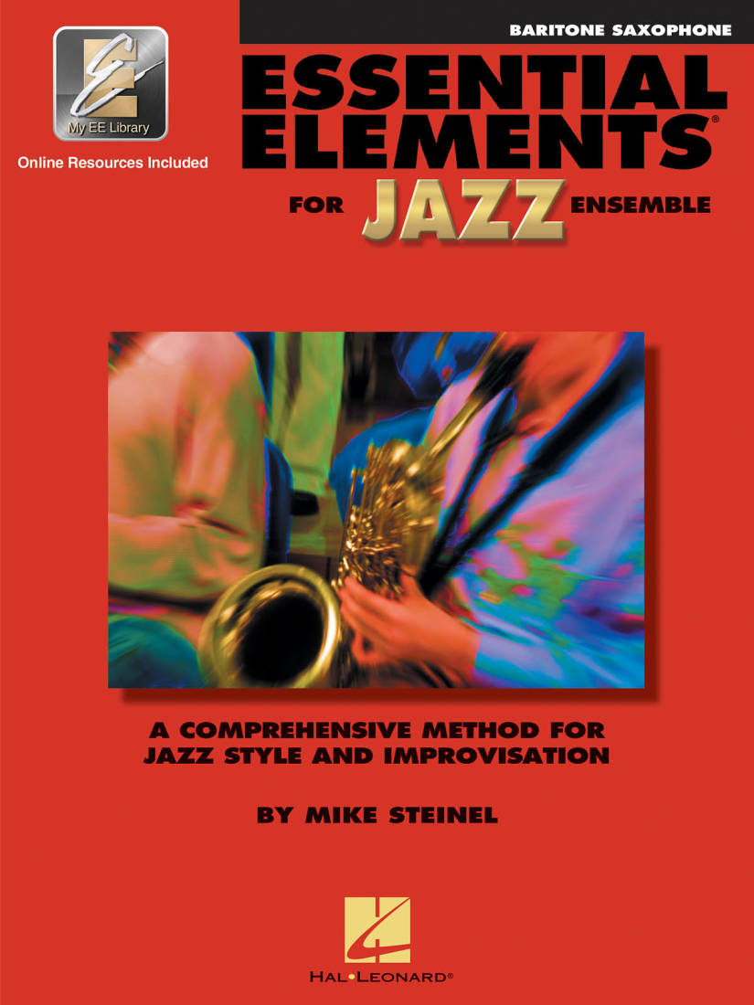 Essential Elements for Jazz Ensemble - Steinel - Baritone Saxophone - Book/Media Online