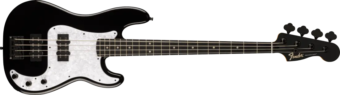 Limited Edition Player Fusion Precision Bass HH, Ebony Fingerboard - Black