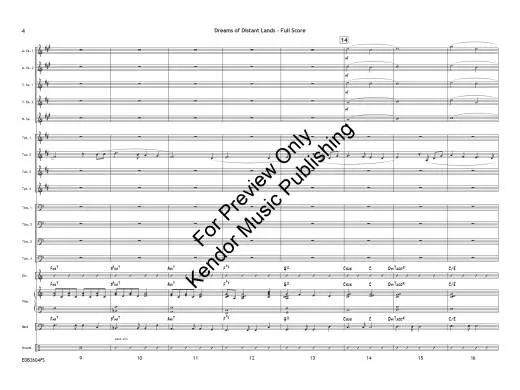 Dreams of Distant Lands - Shutack - Trumpet/Jazz Ensemble - Gr. 2