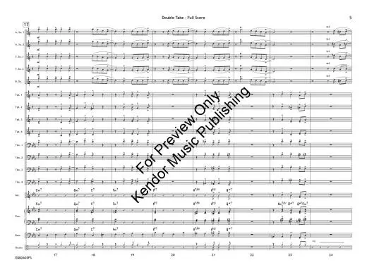 Double Take - Beach - Jazz Ensemble - Gr. 2