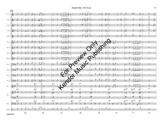 Double Take - Beach - Jazz Ensemble - Gr. 2
