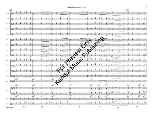 Double Take - Beach - Jazz Ensemble - Gr. 2