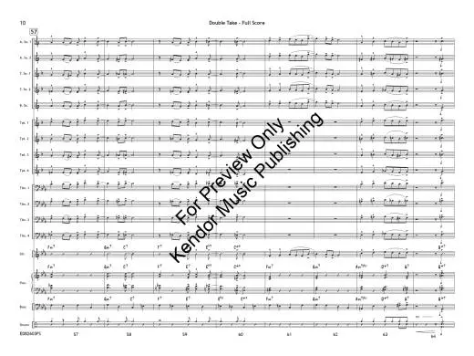 Double Take - Beach - Jazz Ensemble - Gr. 2