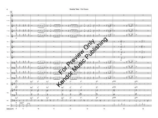 Double Take - Beach - Jazz Ensemble - Gr. 2