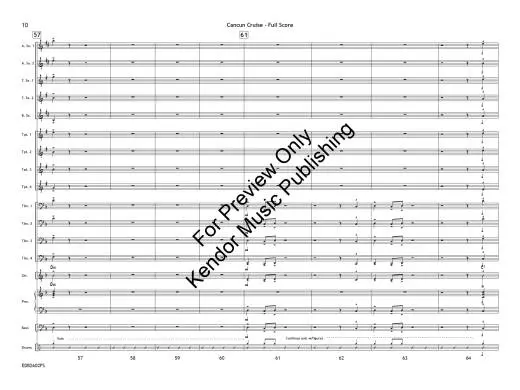Cancun Cruise - Shutack - Jazz Ensemble - Gr. 2