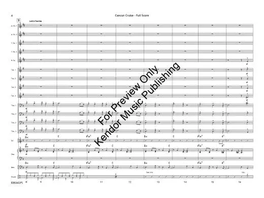 Cancun Cruise - Shutack - Jazz Ensemble - Gr. 2