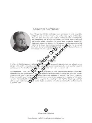 Fight or Flight - Fillinger - Concert Band - Gr. 4