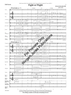 Fight or Flight - Fillinger - Concert Band - Gr. 4