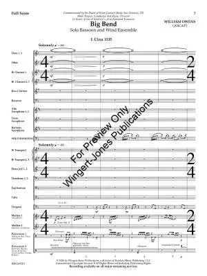 Big Bend - Owens - Bassoon/Concert Band - Gr. 4