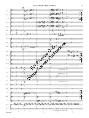 Pinnacle Winds Fanfare - Dupuis - Concert Band - Gr. 5