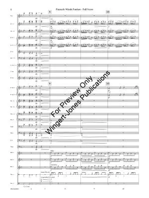 Pinnacle Winds Fanfare - Dupuis - Concert Band - Gr. 5