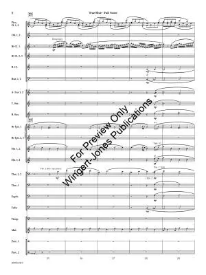 True Blue - Sheldon - Concert Band - Gr. 5.5