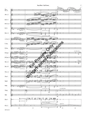 True Blue - Sheldon - Concert Band - Gr. 5.5