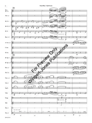 True Blue - Sheldon - Concert Band - Gr. 5.5