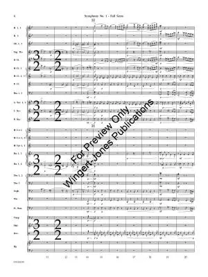 Symphony No. 1 (First Movement) - Kalinnikov/Bourgeois - Concert Band - Gr. 5