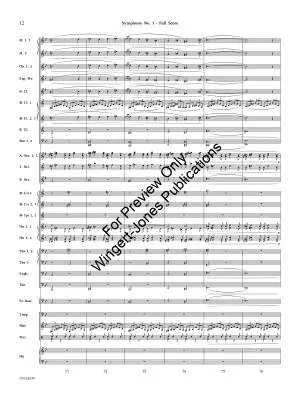 Symphony No. 1 (First Movement) - Kalinnikov/Bourgeois - Concert Band - Gr. 5