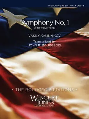 Wingert-Jones Publications - Symphony No. 1 (First Movement) - Kalinnikov/Bourgeois - Concert Band - Gr. 5