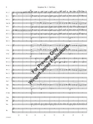 Symphony No. 1 (First Movement) - Kalinnikov/Bourgeois - Concert Band - Gr. 5
