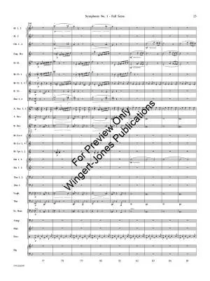 Symphony No. 1 (First Movement) - Kalinnikov/Bourgeois - Concert Band - Gr. 5