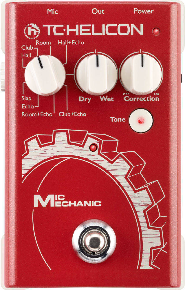 Vocal Effects and Pitch Correction Pedal