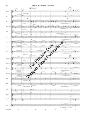 What Is Left Unspoken... - Jones - Concert Band - Gr. 3