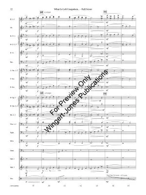 What Is Left Unspoken... - Jones - Concert Band - Gr. 3