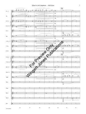 What Is Left Unspoken... - Jones - Concert Band - Gr. 3
