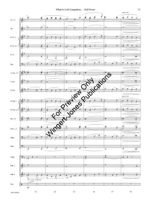 What Is Left Unspoken... - Jones - Concert Band - Gr. 3