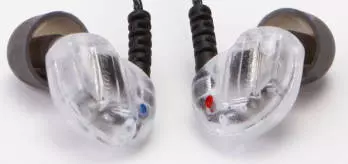 Dual Driver Stereo In-Ear Monitors w/Attached Cable