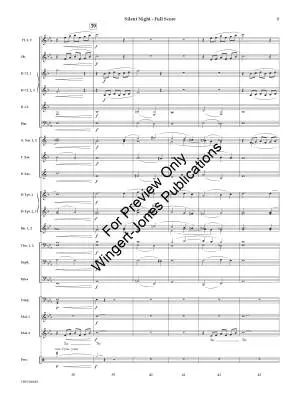 Silent Night - Mohr/Gruber/Jones - Concert Band - Gr. 3