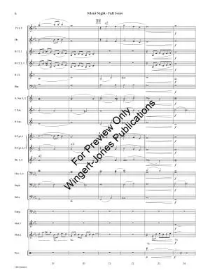 Silent Night - Mohr/Gruber/Jones - Concert Band - Gr. 3