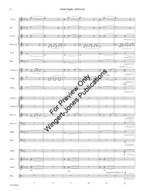 Silent Night - Mohr/Gruber/Jones - Concert Band - Gr. 3