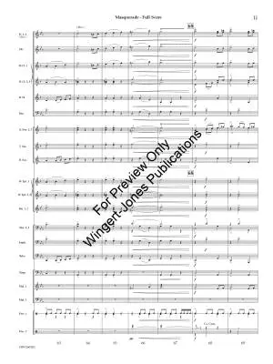 Masquerade - Chambers - Concert Band - Gr. 3.5