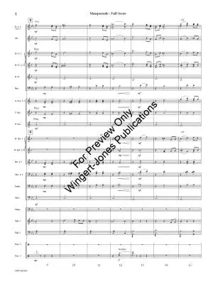 Masquerade - Chambers - Concert Band - Gr. 3.5