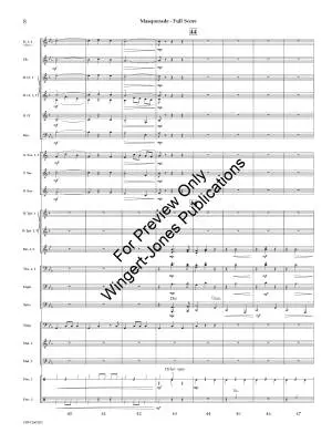 Masquerade - Chambers - Concert Band - Gr. 3.5