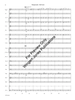 Masquerade - Chambers - Concert Band - Gr. 3.5