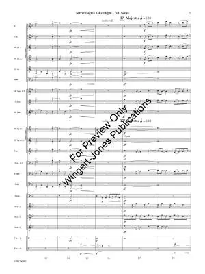 Silver Eagles Take Flight - Musella - Concert Band - Gr. 3.5